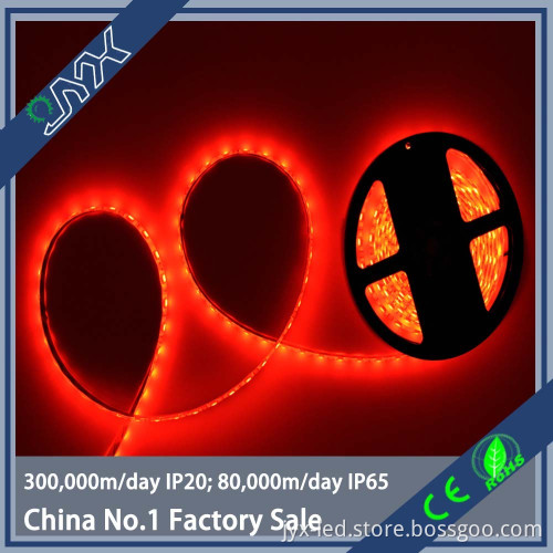 Good price indoor stairway lighting 300leds 14.4wperm 12v double copper pcb Red color high power led 5050 smd strip ribbon light